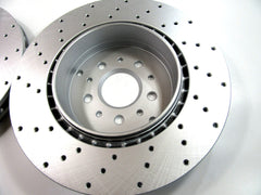 Maserati GranTurismo Gt rear brake pads rotors PREMIUM TopEuro #202