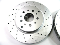 Maserati GranTurismo Gt rear brake rotor 2 pieces PREMIUM TopEuro #201