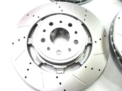 Maserati GranTurismo Gt front rear brake rotors TopEuro #266 257141 & 257142