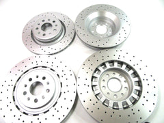 Maserati Levante S front rear brake rotors set 4pcs TopEuro #272 PREMIUM QUALITY