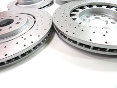 Maserati Levante S front rear brake rotors set 4pcs TopEuro #272 PREMIUM QUALITY