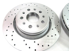 Maserati Levante S front rear brake rotors set 4pcs TopEuro #272 PREMIUM QUALITY