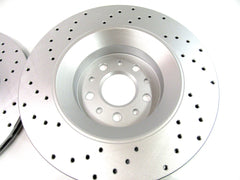 Maserati Levante S front rear brake rotors set 4pcs TopEuro #272 PREMIUM QUALITY