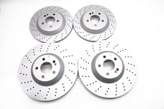 Mercedes S Class S550 S560 S450 front & rear brake rotors TopEuro #2204