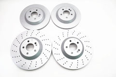 Mercedes S Class S550 S560 S450 front and rear brake rotors TopEuro #2208