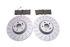 Mercedes S class S550 front brake pads & rotors TopEuro #2722