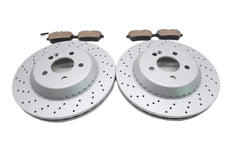 Mercedes S class S550 S560 S450 rear brake pads & rotors TopEuro #2715