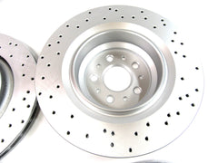 Maserati Quattroporte GTS front rear brake rotors set 4pcs PREMIUM QUALITY #277