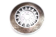 Maserati Levante S Trofeo front brake disc dimpled rotor 1pc TopEuro #1567