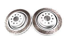 Maserati Quattroporte GTS 3.8 V8 rear brake rotors TopEuro #1559