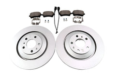 Bentley Gt GTc Flying Spur rear brake pads & rotors TopEuro #1605