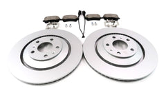 Bentley Gt GTc Flying Spur rear brake pads & rotors TopEuro #1605