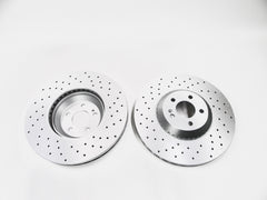 Mercedes S class S550 front brake rotors TopEuro #668
