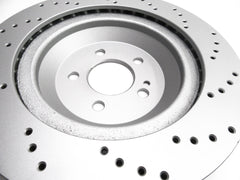 Mercedes S class S550 rear brake rotor TopEuro #675