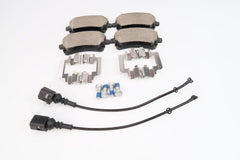 Bentley Gt GTc Flying Spur rear brake pads & rotors Premium Quality #1696