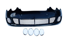 Bentley Continental Gt Gtc Facelift Front Bumper Cover w Black grilles #1757