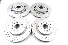 Maserati GranTurismo Gran Turismo Gt front rear brake disc rotors TopEuro #1804