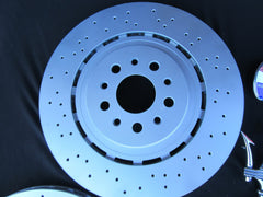 Maserati Ghibli Quattroporte SQ4 Front Rear Brake Pads and Rotors TopEuro #1512