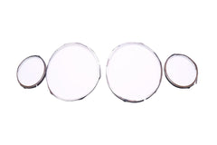 Bentley Mulsanne chrome headlight rings 4pcs #2437