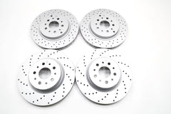 Maserati GranTurismo Quattroporte front rear brake disc rotors TopEuro #1931