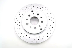 Maserati GranTurismo Quattroporte rear brake disc rotors TopEuro #1936