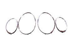Bentley Bentayga chrome headlight rings 4pcs #2447