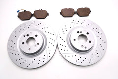 Mercedes Glc63 Gt63 Gt53 Amg rear brake pads & rotors TopEuro #1959