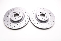 Mercedes Glc63 Gt63 Gt53 Amg rear brake disc rotors 2pc TopEuro #1960