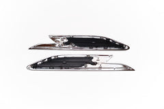 Bentley Bentayga chrome left right fender air vent grill 2pcs #2013
