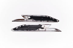 Bentley Bentayga chrome left right fender air vent grill 2pcs #2013