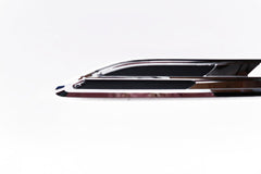 Bentley Bentayga chrome right fender air vent grill 1pc #2015