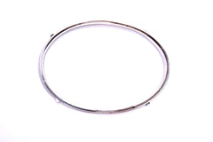 Bentley Flying Spur left outer chrome headlight ring #2585