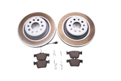 Maserati Levante rear brake pads and rotors TopEuro #2683