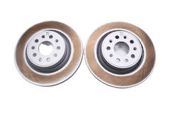 Maserati Levante rear brake disc rotors 2pcs TopEuro #2684