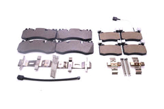 Maserati Ghibli 3.8 Trofeo front rear brake pads Low Dust TopEuro #2697