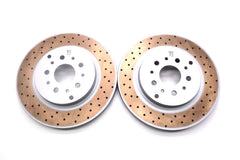 Maserati GranTurismo Gran Turismo Gt rear brake disk rotors TopEuro #2537