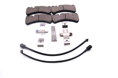 Maserati GranTurismo Gran Turismo Gt front rear brake pads low dust TopEuro #2539