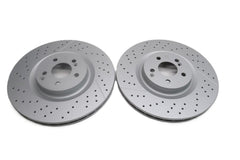 Mercedes Gt53 Amg rear brake disc rotors 2pcs TopEuro #2640