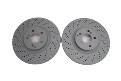 Mercedes Benz C63 Amg front brake disk rotors TopEuro #2648