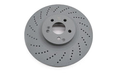 Mercedes Benz C63 Amg front brake disk rotor 1pc TopEuro #2649