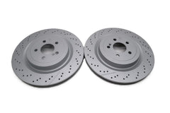 Mercedes Gt C63 Sl63 Sl65 rear brake disc rotors TopEuro #2673