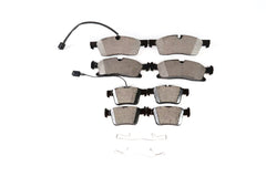 Maserati Levante front rear brake pads & drilled rotors upgrade TopEuro #1221