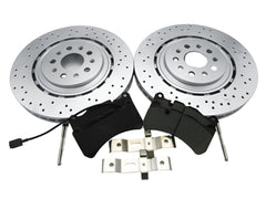 Maserati Ghibli Sq4 Awd Front Brake Pads and Rotors PREMIUM QUALITY #156