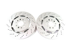 Alfa Romeo Giulia Stelvio Quadrifoglio front brake rotors #1387