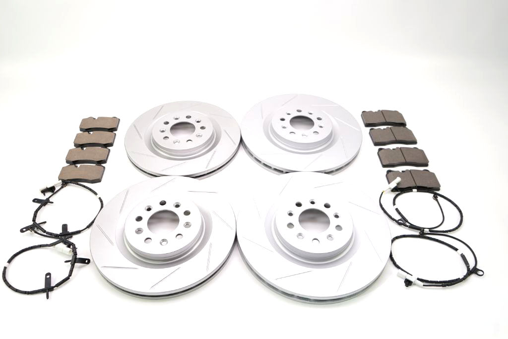 Aston Martin Db9 V8 Vantage front rear brake pads rotors TopEuro #805