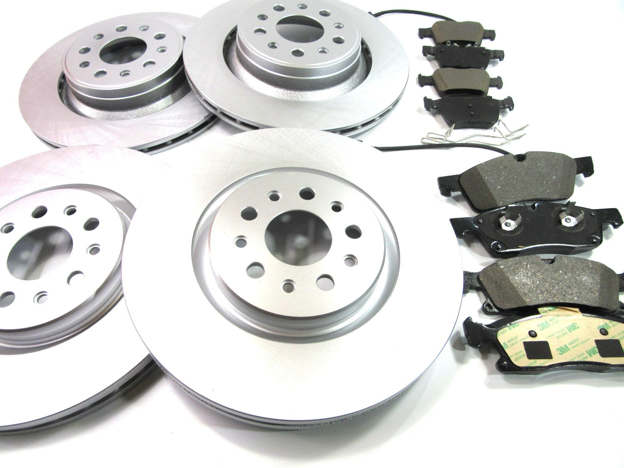 Maserati Levante front rear brake pads rotors set TopEuro #213 PREMIUM