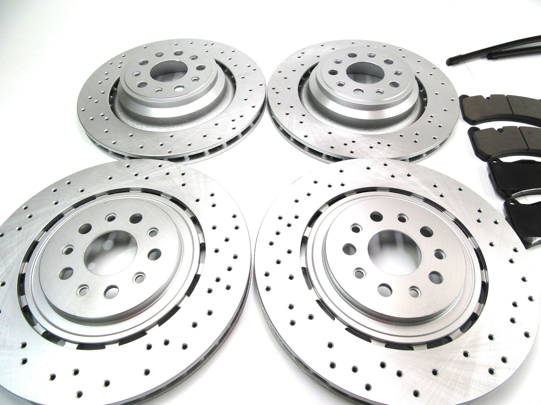 Maserati Ghibli Quattroporte front rear brake pads rotors filters wipers #589