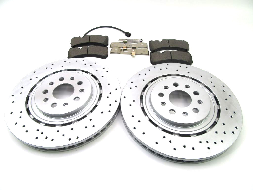 Maserati Ghibli Quattroporte brake pads rotors filters service kit #861 14-16