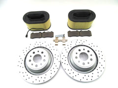 Maserati Ghibli Quattroporte rear brake pads rotors filters #878 14-16