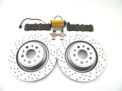 Maserati Ghibli Quattroporte rear brake pads rotors filters #879 14-16